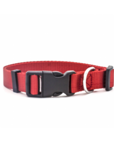 L size-Red-Dog Collar with...