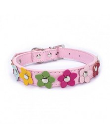 M size-Pink-Pet Collar...