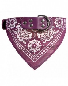 XXL size-Purple-Printed PU...