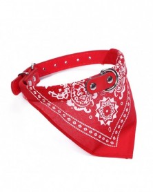 XL size-Red-New Dog Bandana...