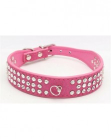 S size-4-Dog Collar PU...