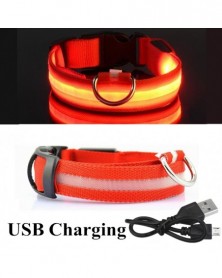 S(35-43cm)-Red USB-Battery...