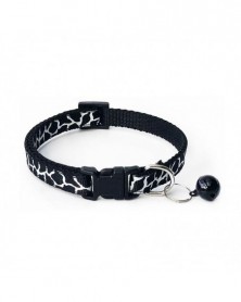 4 Black-Colored Cat Collar...