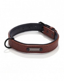 XL size-Brown-Dog Collar...