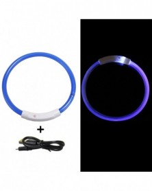 50CM-Blue-A-Dog Collar Led...