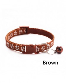 Brown-Colorul Cat Collar...