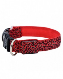 L size-Red-LED Dog Collar...