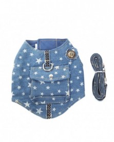 L size-X - Dog Denim Vest...