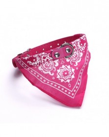 XL size-Rose Red-Dog Collar...