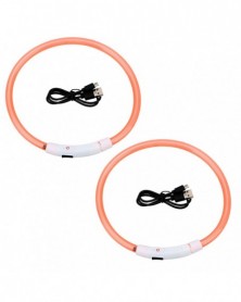 2pcs Orange-USB...