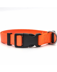 M size-orange-Dog Collar...