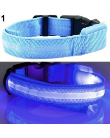 L size-Blue-Nylon LED Light...