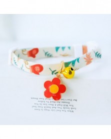 B red-Small Pet Collar Cute...