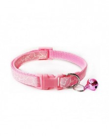 4 Pink-Colored Cat Collar...