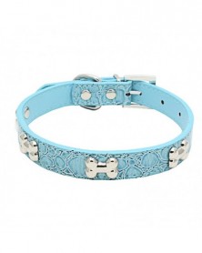 M size-Blue-Pet Necklace...