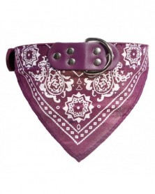 M size-Purple-Pet Collars...