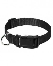 2.5cm-Black-Pet Dog Collar...