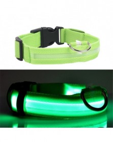 Size 52-60-Green-Dog Collar...