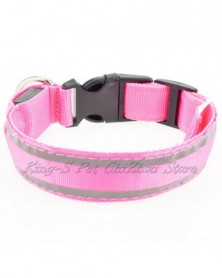 M size-Pink-Reflective Dog...