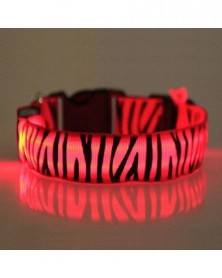 XL size-Red-LED Dog Collar...