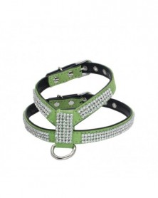 M size-Green-Pet Necklace 1...