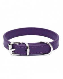 M size-Purple-PU Leather...