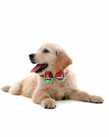 11-Pet Bowknot Collar...