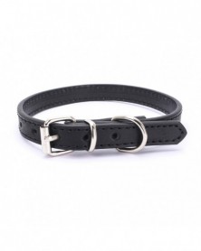 51x2.5CM-Black-Leather Dog...