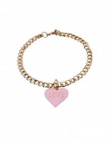 L size-Pink-Dog Chain...