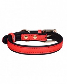 M size-Red Black-Pet Collar...