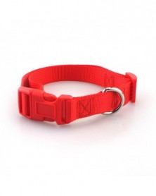 M size-Red-1Pcs Dog Collars...