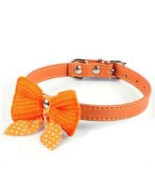 S size-orange-PU Leather...