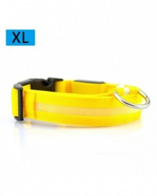 S size-Yellow-Nylon LED...