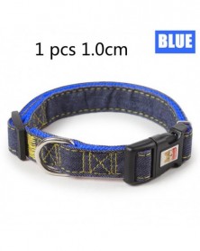 2.0cm-BLUE-1 Pcs Pets Denim...