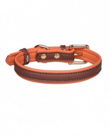 M size-Brown-Pet Collar...