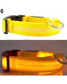 M size-Yellow-Nylon LED...