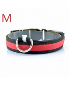 Red M-Nylon Dog Collars...