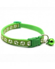 S size-green-Pet Cat Collar...