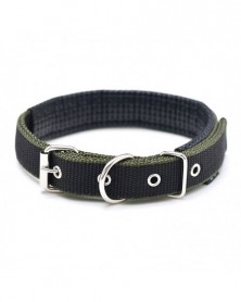 A10-Solid Dog Collars Nylon...