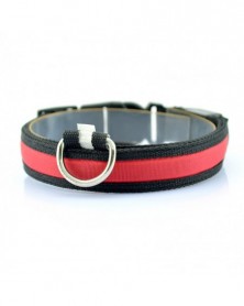 Red S-Nylon Dog Collars...