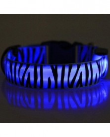 L size-Blue-LED Dog Collar...