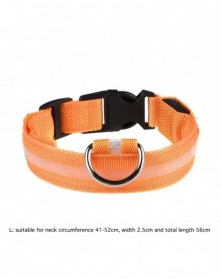 L size-Orange-1pcs Dog...