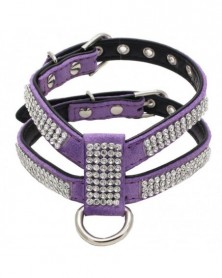 S size-Purple-Pet Necklace...