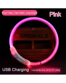 S size-XQ-Pink-LED Pet Dog...