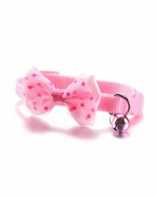 Pink-1PC Cute Bowknot Pet...