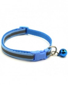 Blue-Pet Collar Reflective...