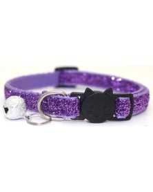 purple-NEW Cute Bell Collar...