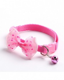 pink-New Year Dog Bow Tie...