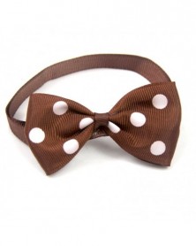 H07-Cute Polka Dot Bow Tie...