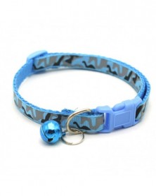 Sky blue-Cat Dog Collar...